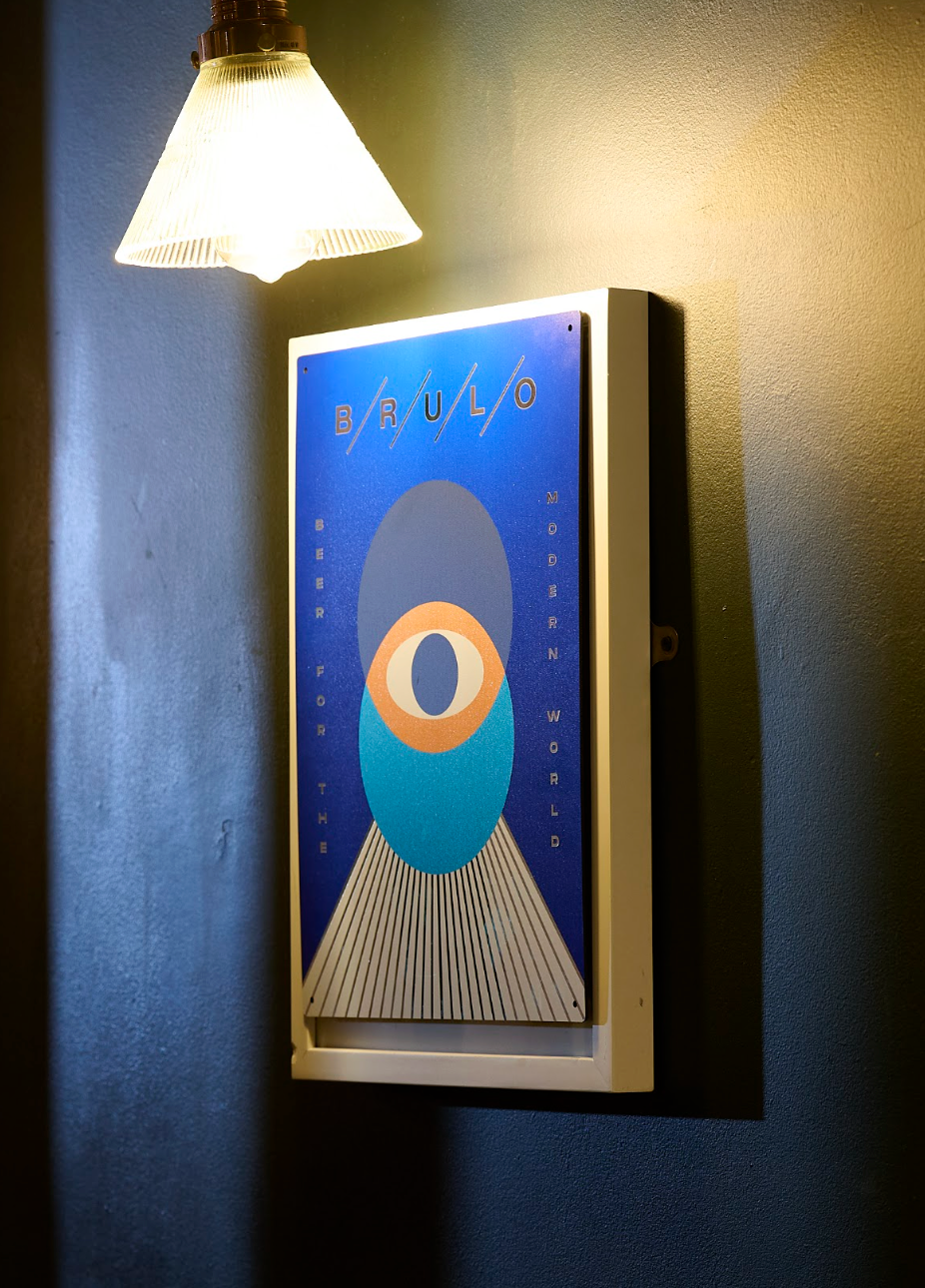 BRULO Metal Sign
